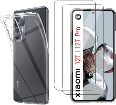 Pack PHONILLICO Xiaomi 12T/12T Pro - Coque + Verre x2 Pack PHONILLICO Xiaomi 12T/12T Pro - Coque + Verre x2