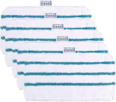 Griwiuiowe Lot de 5 tampons en microfibre lavables pour couvercle de  rechange pour balai une vapeur compatible avec FSM1616, FSM1630