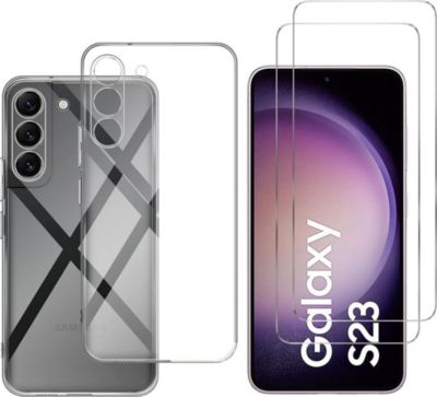 Pack PHONILLICO Samsung Galaxy S23 Coque + Verre trempé