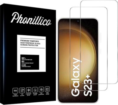 Protège écran PHONILLICO Samsung Galaxy S23 PLUS -Verre trempé