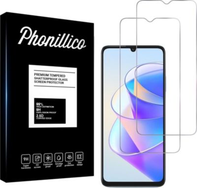 Protège écran PHONILLICO HONOR X7A - 2 Verres trempé