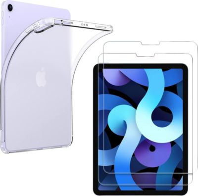 Coque PHONILLICO iPad Air 5 / Air 4 - Coque + 2 Verres