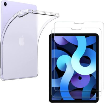 Coque PHONILLICO iPad Air 5 / Air 4 - Coque + 2 Verres