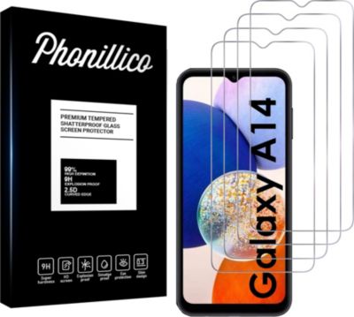 Protège écran PHONILLICO Samsung Galaxy A14 4G/5G - Verre x4 Protège écran PHONILLICO Samsung Galaxy A14 4G/5G - Verre x4
