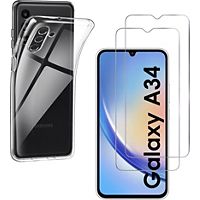 Pack PHONILLICO Samsung Galaxy A34 5G - Coque+Verre