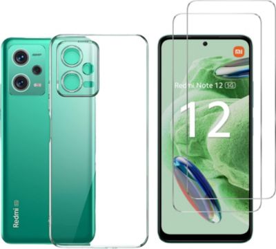 Pack PHONILLICO Xiaomi Redmi Note 12 5G - Coque+Verre Pack PHONILLICO Xiaomi Redmi Note 12 5G - Coque+Verre