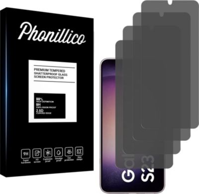 Protège écran PHONILLICO Samsung Galaxy S23 - Verre espion x4 Protège écran PHONILLICO Samsung Galaxy S23 - Verre espion x4