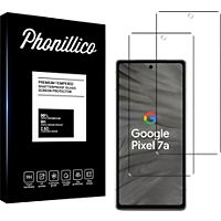 Protège écran PHONILLICO Google Pixel 7a - Verre trempé x2