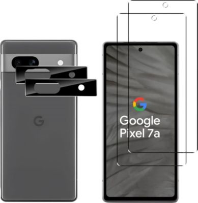 Pack PHONILLICO Google Pixel 7a - Verre trempé + caméra