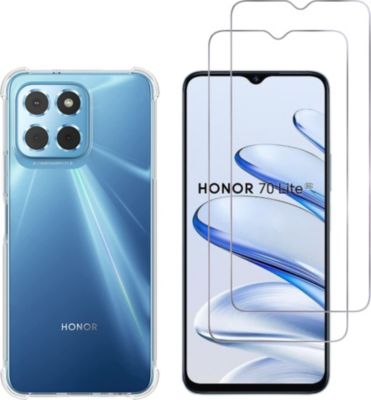 Pack PHONILLICO Honor 70 Lite - Coque + Verre trempé Pack PHONILLICO Honor 70 Lite - Coque + Verre trempé