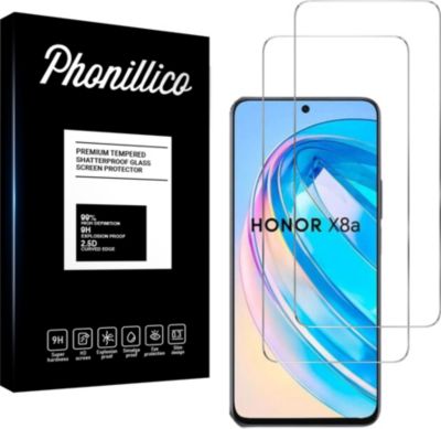 Protège écran PHONILLICO Honor X8A - Verre trempé x2