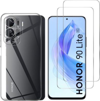Pack PHONILLICO Honor 90 Lite - Coque + Verre trempé