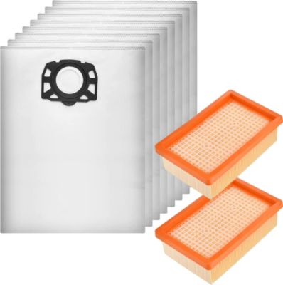 Kit de remplacement PHONILLICO Karcher WD4/WD5/WD6 Sac x8 Filtre x2 Kit de remplacement PHONILLICO Karcher WD4/WD5/WD6 Sac x8 Filtre x2