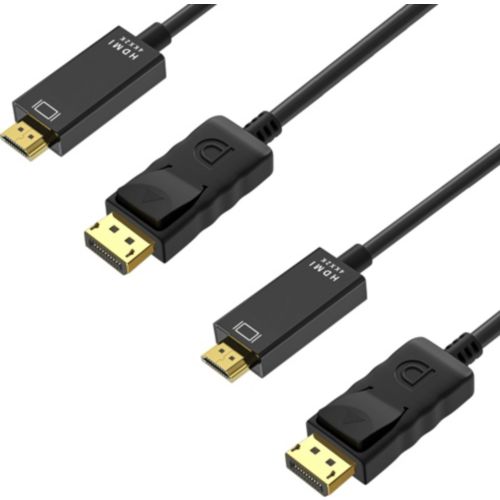 Câble DisplayPort PHONILLICO 4K DisplayPort vers HDMI 1,8 mètres