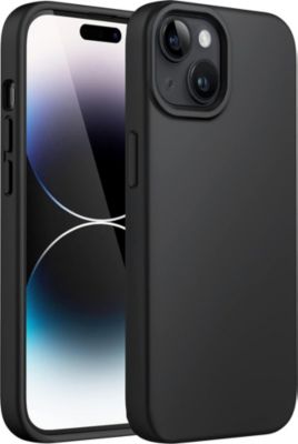 Coque PHONILLICO iPhone 15 - TPU Noir Coque PHONILLICO iPhone 15 - TPU Noir