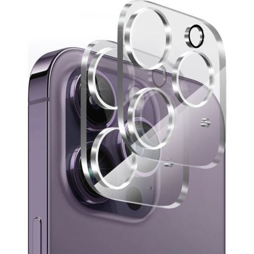 Protège écran PHONILLICO iPhone 15 Pro Max - Verre trempé x4