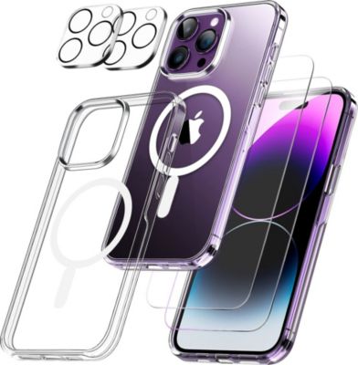 Pack PHONILLICO iPhone 15 Pro - Coque TPU + Verre trempé