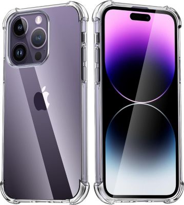 Coque PHONILLICO iPhone 15 Pro Max - Antichoc Transparent Coque PHONILLICO iPhone 15 Pro Max - Antichoc Transparent