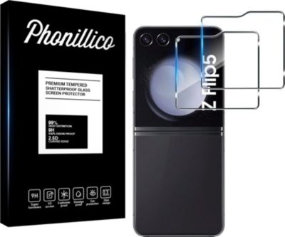 Protège écran PHONILLICO Samsung Galaxy Z Flip 5 - Verre trempé Protège écran PHONILLICO Samsung Galaxy Z Flip 5 - Verre trempé