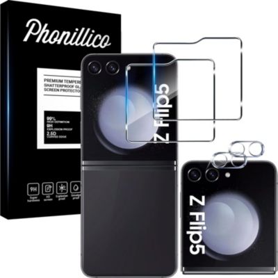 Pack PHONILLICO Samsung Galaxy Z Flip 5 - Verre trempé