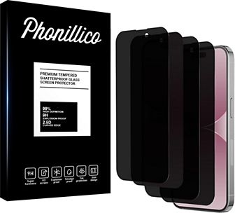 Coque et étui téléphone mobile Phonillico Coque Noir pour iPhone 15 PRO et  2 Verres Trempé Film Protection Ecran®