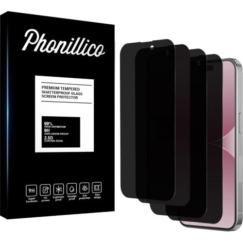 iPhone 15 Pro/Max/15 Plus/15 - Protection d'écran en verre trempé Anti  Espion privacy Tempered Glass