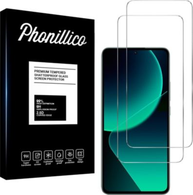 Protège écran PHONILLICO Xiaomi 13T/13T PRO - Verre trempé x2
