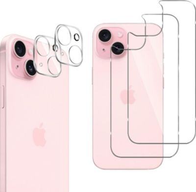 Pack PHONILLICO iPhone 15 - Verre arrière + verre caméra