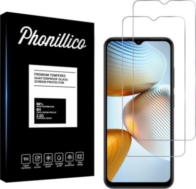 Protège écran PHONILLICO Xiaomi Poco M4 5G - Verre trempé x2