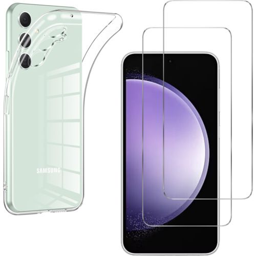 Pack PHONILLICO Samsung Galaxy S23 FE - verre trempé