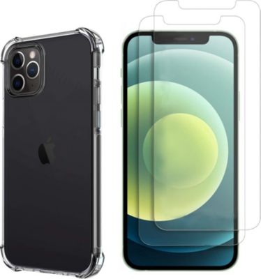 Pack PHONILLICO iPhone 12 Pro Max - Coque + verre trempé