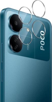 Protège objectif PHONILLICO Xiaomi Poco C65 - Verre trempé caméra