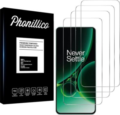 Protège écran PHONILLICO OnePlus Nord 3 5G - Verre trempé x4