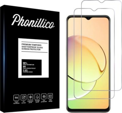Protège écran PHONILLICO Realme 10 5G - Verre trempé x2