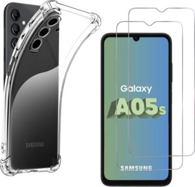Pack PHONILLICO Samsung Galaxy A05S -Coque +verre trempé Pack PHONILLICO Samsung Galaxy A05S -Coque +verre trempé