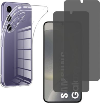 Pack PHONILLICO Samsung Galaxy S24 - Coque + verre x2 Pack PHONILLICO Samsung Galaxy S24 - Coque + verre x2