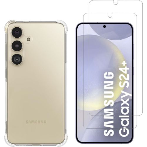 Pack PHONILLICO Samsung Galaxy S24 - Coque + verre x2