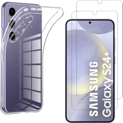 Pack PHONILLICO Samsung Galaxy S24 PLUS - Coque + Verre Pack PHONILLICO Samsung Galaxy S24 PLUS - Coque + Verre
