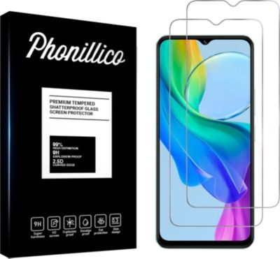 Protège écran PHONILLICO Vivo Y03 - Verre trempé x2