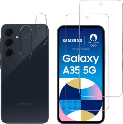 Pack PHONILLICO Samsung Galaxy A35 5G - Verre trempé