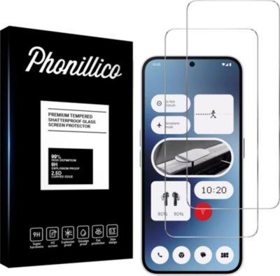 Protège écran PHONILLICO Nothing Phone 2a - Verre trempé x2 Protège écran PHONILLICO Nothing Phone 2a - Verre trempé x2