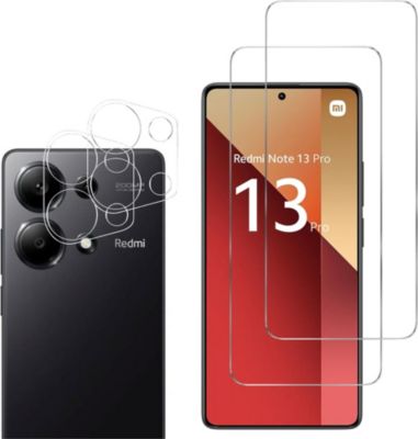 Pack PHONILLICO Xiaomi Redmi Note 13 PRO 4G-Verre trempé