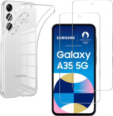 Pack PHONILLICO Samsung Galaxy A35 5G - Coque + Verre