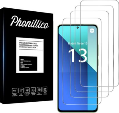 Protège écran PHONILLICO Xiaomi Redmi Note 13 4G - Verre trempé