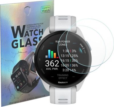 Protège écran PHONILLICO Garmin Forerunner 165 - Verre trempé x2