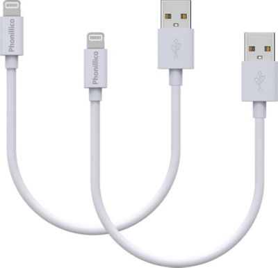 Câble Lightning PHONILLICO 20 cm iPhone 14 14 PRO 13 13 PRO MAX