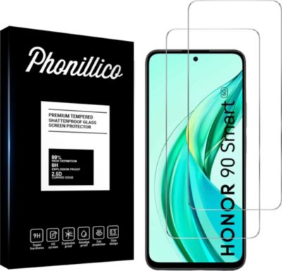 Protège écran PHONILLICO Honor 90 Smart - Verre trempé x2