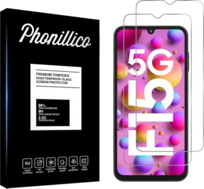 Protège écran PHONILLICO Samsung Galaxy F15 5G - Verre trempé x2 Protège écran PHONILLICO Samsung Galaxy F15 5G - Verre trempé x2