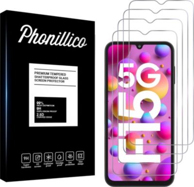 Protège écran PHONILLICO Samsung Galaxy F15 5G - Verre trempé x4