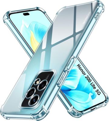 Coque PHONILLICO Honor 200 Lite - Antichoc Transparent Coque PHONILLICO Honor 200 Lite - Antichoc Transparent